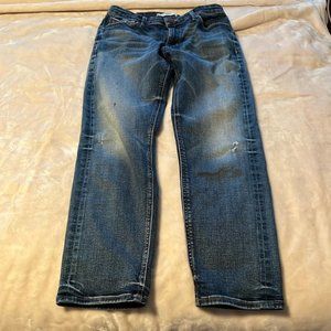 FIDELITY AXL CROP GIRLFRIEND JEAN size 26